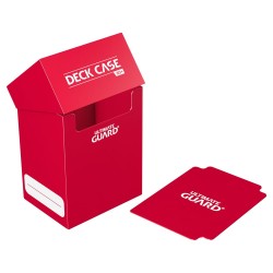 Deck Box - 80+ Standard - Red