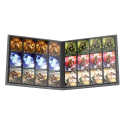 Portfolio - Quadrow - Album for 480 Cards - XenoSkin Blue
