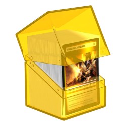 Boîte pour cartes - Boulder 100+ - Ambre Transparent