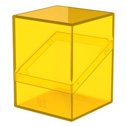 Deck Box - Boulder 100+ - Transparent Amber
