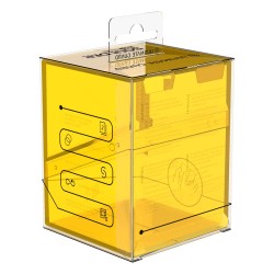 Deck Box - Boulder 100+ - Transparent Amber
