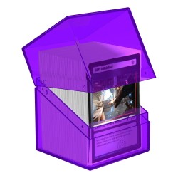 Deck Box - Boulder 100+ - Transparent Amethyst