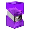 Deck Box - Boulder 100+ - Transparent Amethyst