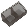 Deck Box - Boulder 100+ - Transparent Onyx