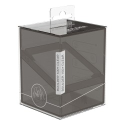 Deck Box - Boulder 100+ - Transparent Onyx