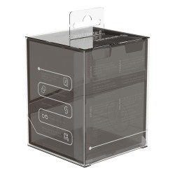 Deck Box - Boulder 100+ - Transparent Onyx