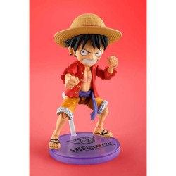 Action Figure - S.H.Figuart - One Piece - World Collectable Figure X SH Figuarts - Monkey D. Luffy