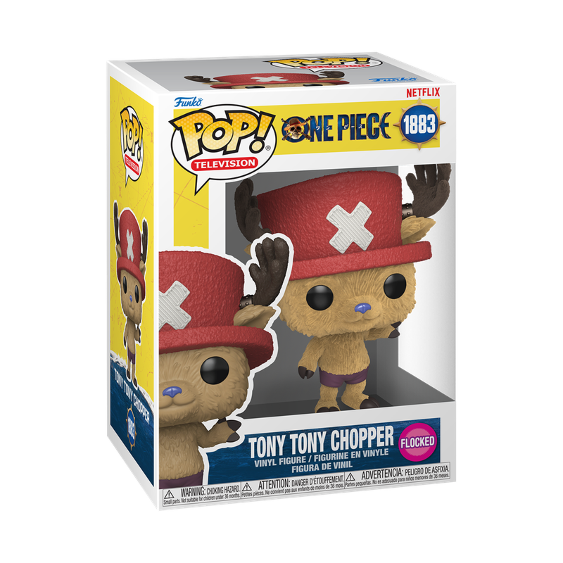POP - POP Television - One Piece - 1883 - Netflix - Flocked - Tony Tony Chopper