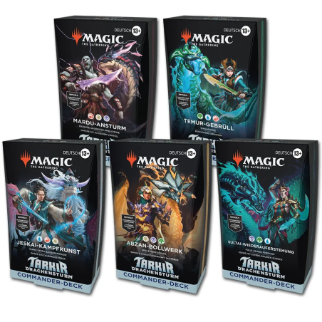 Cartes (JCC) - Deck de Commander - Magic The Gathering - Commander Deck Set - Tarkir
