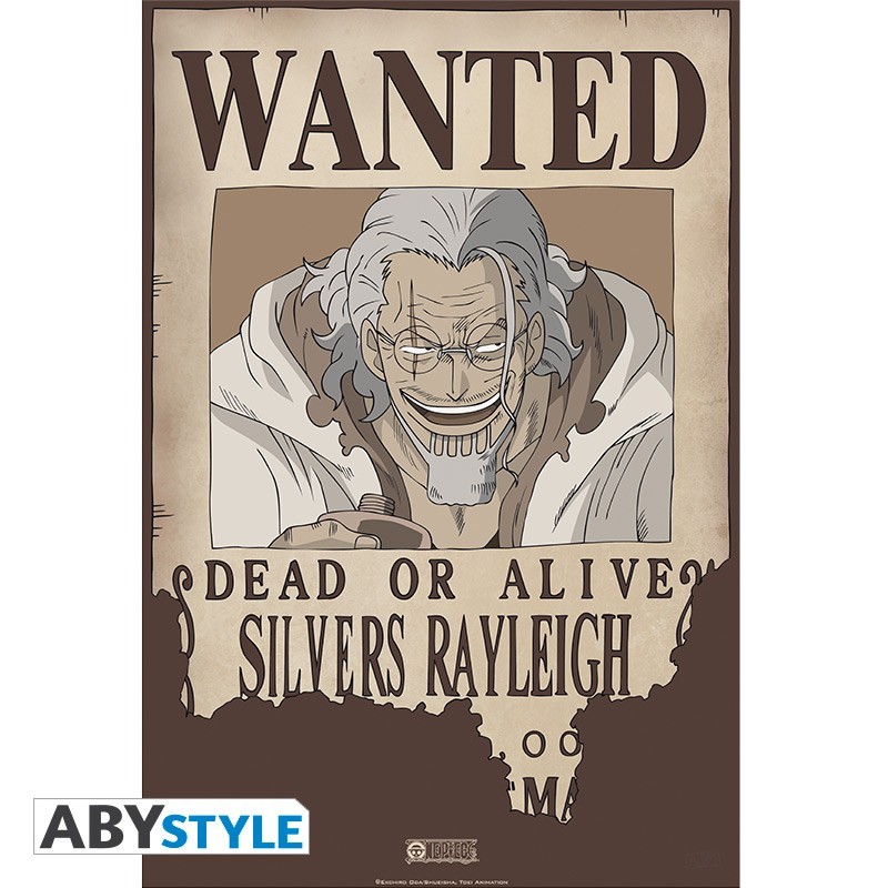 Poster - À plat - One Piece - Silvers Rayleigh