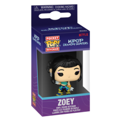 Keychain - Pocket Pop! - KPop Demon Hunters - Zoey, Huntrix