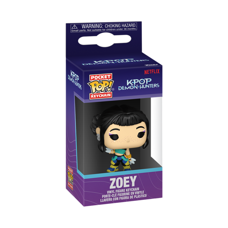 Keychain - Pocket Pop! - KPop Demon Hunters - Zoey, Huntrix
