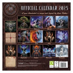 Calendrier - Anne Stokes - 2025