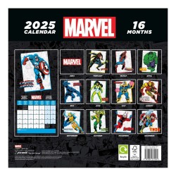 Calendrier - Marvel - 2025 - Comics