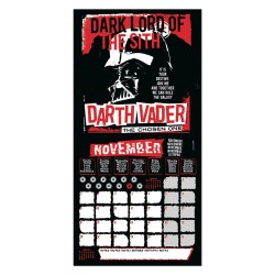 Calendar - Star Wars - 2025 - Villains