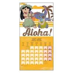 Calendar - Lilo & Stitch - 2025 - Vintage beach