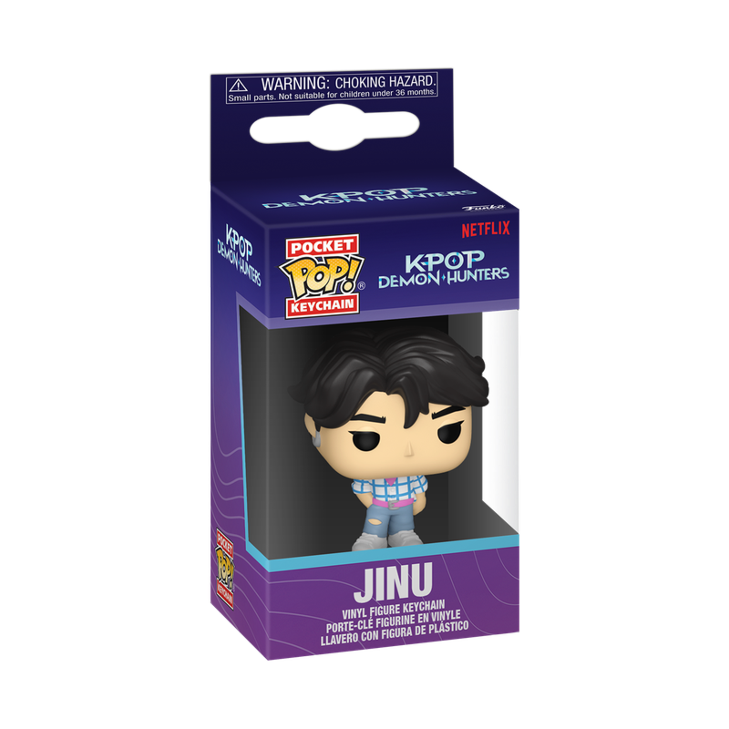 Keychain - Pocket Pop! - KPop Demon Hunters - Jinu, Saja Boys