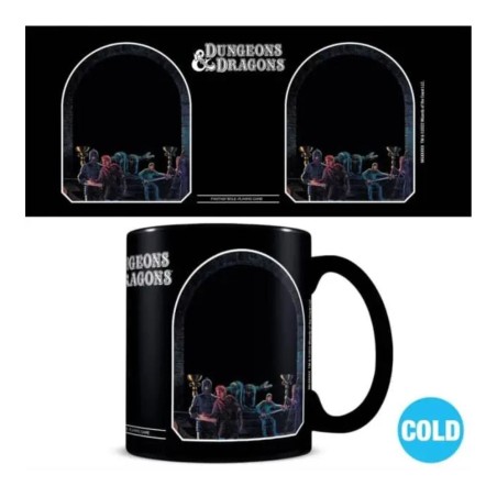Mug - Thermal - Dungeons & Dragons - Thieves in the Temple