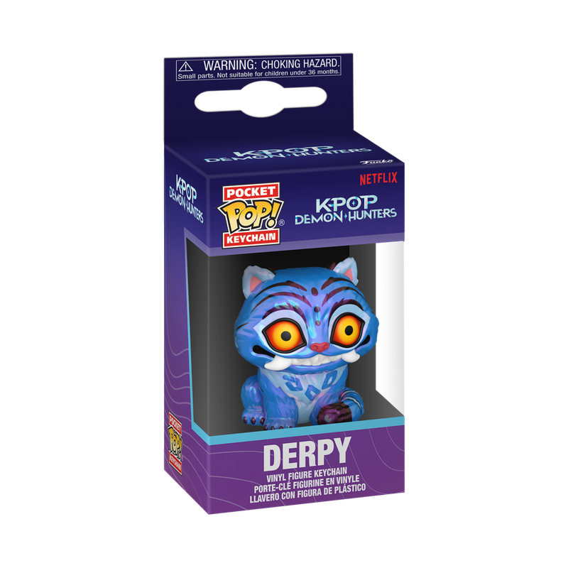 Keychain - Pocket Pop! - KPop Demon Hunters - Derpy Tiger