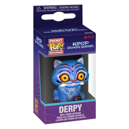 Keychain - Pocket Pop! - KPop Demon Hunters - Derpy Tiger