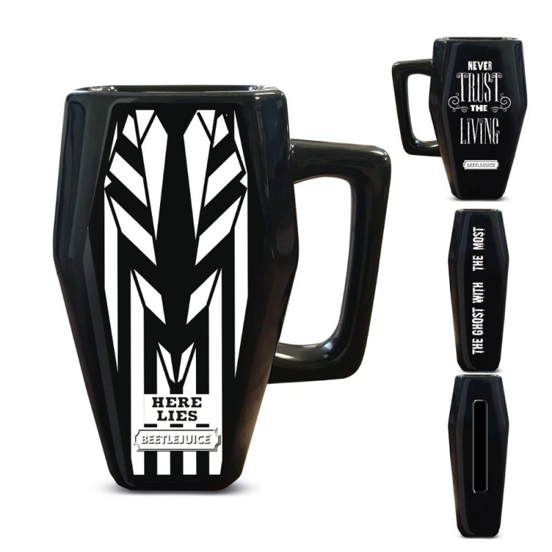 Mug - 3D - Beetlejuice - Cercueil