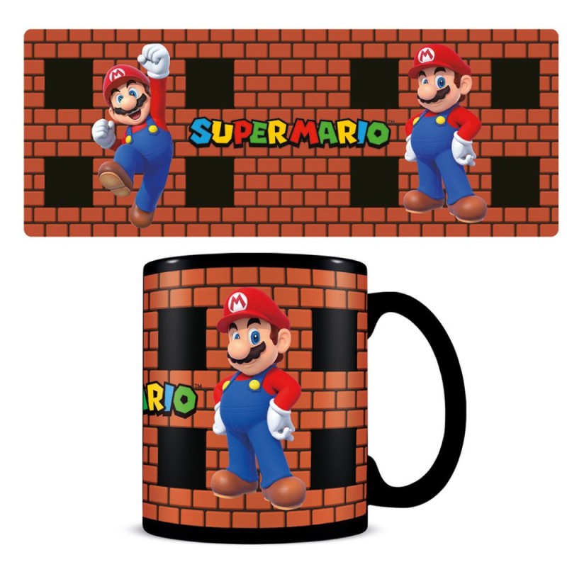 Mug - Thermo-réactif - Super Mario - Block
