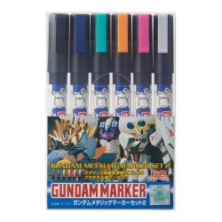 Model marker - Model Kit Accessories - Gundam - Metallic set 2