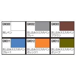 Model marker - Model Kit Accessories - Gundam - Extra thin type for panel lines set
