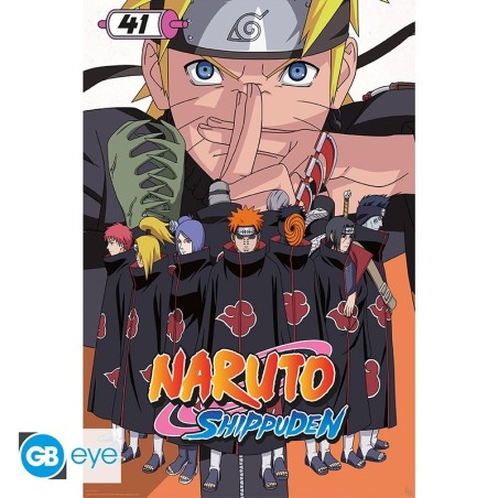Poster - Roulé et filmé - Naruto - Couverture du Vol.41