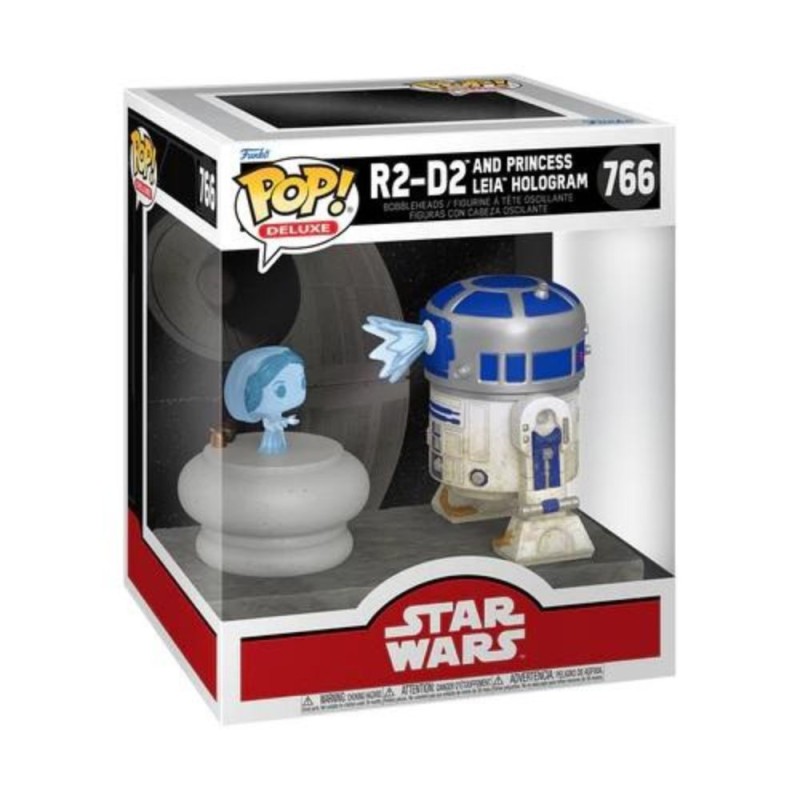 POP - Movies - Star Wars - 766 - R2D2 & hologramme Leia