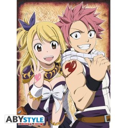 Poster - Flat - Fairy Tail - Natsu & Lucy
