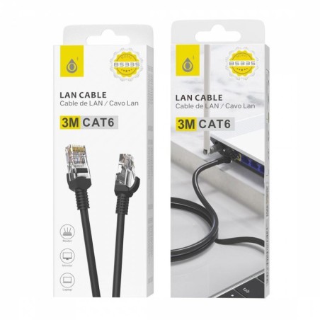 Cable - LAN / RJ 45 - Cat.6 - 3M