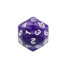 Set de dés - Dés - Dé à 30 faces - Violet perle