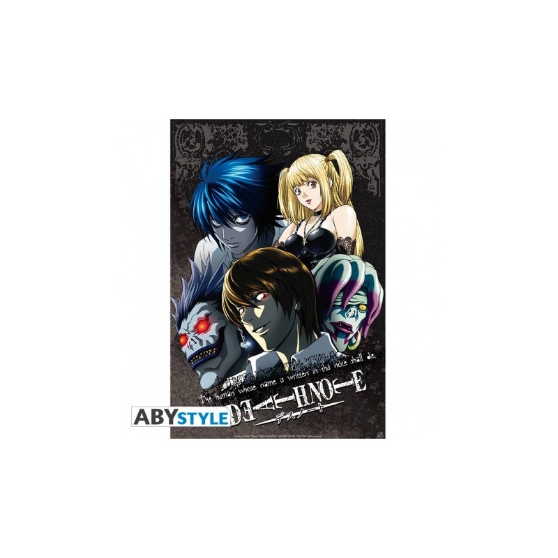 Poster - À plat - Death Note - Groupe