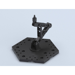 Model accessories - Action Base - Gundam - Base black