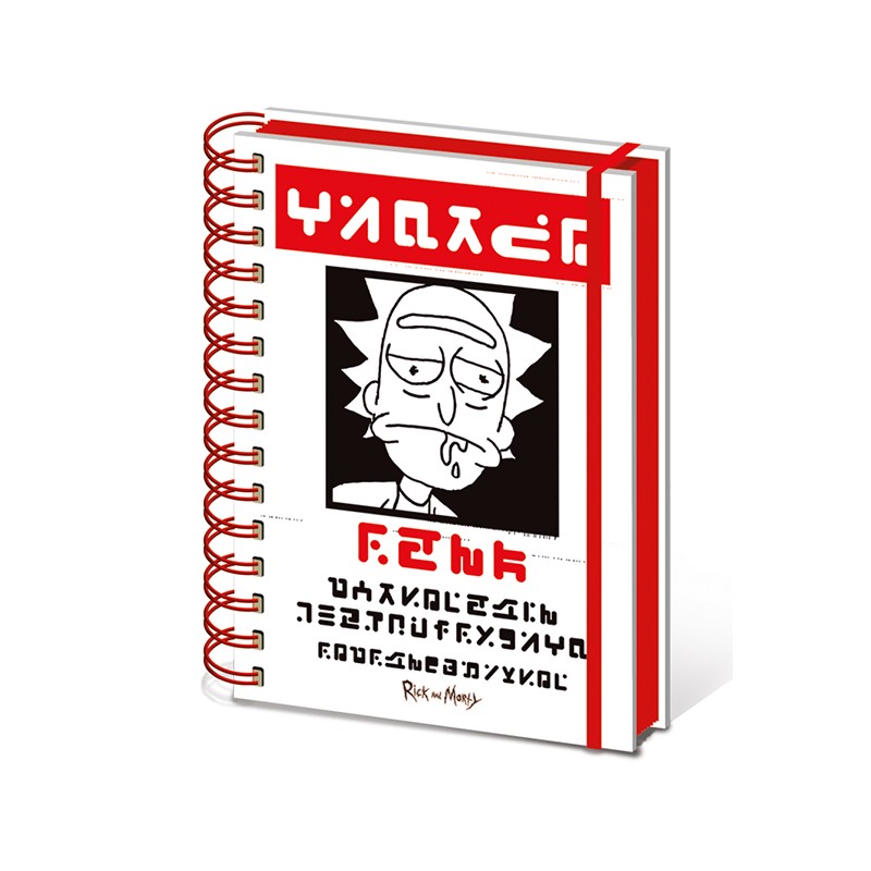 Notebook - Rick & Morty - Rick Wanted