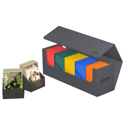 Deck Box - Arkhive 400+ - XenoSkin - Grey