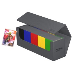 Deck Box - Arkhive 400+ - XenoSkin - Grey