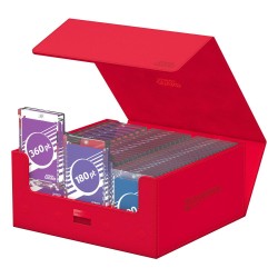 Deck Box - Treasurehive 90+ - XenoSkin - Red