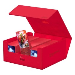 Deck Box - Treasurehive 90+ - XenoSkin - Red