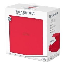 Deck Box - Treasurehive 90+ - XenoSkin - Red