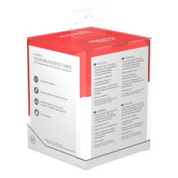 Boîte pour cartes - Boulder 100+ - Rouge&Blanc 