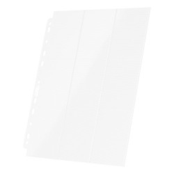 Portfolio - Side-Loading - 18-Pocket Pages (10ct) - Blanc