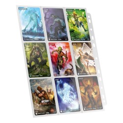 Portfolio - Side-Loading - 18-Pocket Pages (10ct) -  White