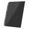 Portfolio - Side-Loading - 18-Pocket Pages (10ct) - Noir