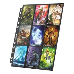 Portfolio - Side-Loading - 18-Pocket Pages (10ct) - Noir