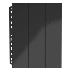 Portfolio - Side-Loading - 18-Pocket Pages (10ct) - Noir