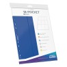 Portfolio - Side-Loading - 18-Pocket Pages (10ct) - Blue