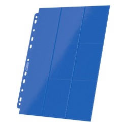 Portfolio - Side-Loading - 18-Pocket Pages (10ct) - Blue