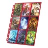 Portfolio - Side-Loading - 18-Pocket Pages (10ct) - Red